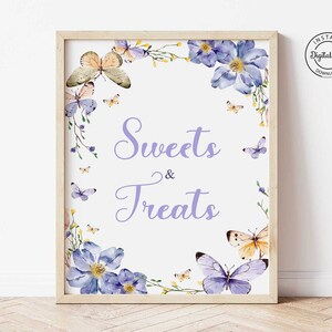 Paarse vlinder babyshower snoep en lekkernijen bord, vlinder kusjes en babywensen babystrooi tafeldecor bord voor tafel en drankjes