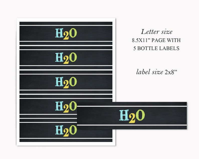 Science Boy Birthday Water Bottle Labels Printable Science - Etsy