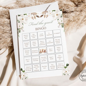 Juego de bingo para despedida de soltera en el Derby de Kentucky, bingo para encontrar al invitado, brunch nupcial con sombreros y caballos del sur, invitación a la carrera de caballos Big Hat, usar un sombrero