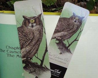 Cyclopean Owl Bookmark