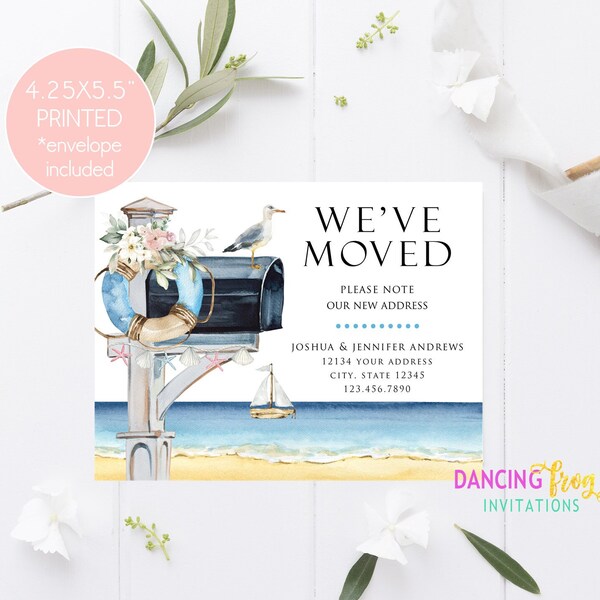 I've Moved Cards and Envelopes Etsy