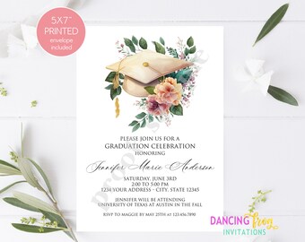 Graduation Celebration | Graduation Party | Graduation Invitations | Custom Printed |  1.00 each with envelopes included