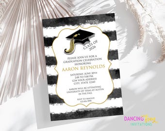 Graduation Celebration | Graduation Party | Graduation Invitations | Custom Printed | Class of 2026 | envelopes included