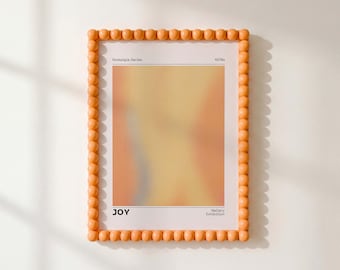 Póster Retro Aura Gradient, Decoración Psicodélica para el Hogar (Descarga Digital)