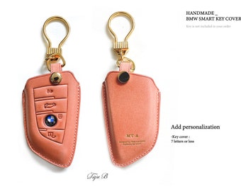Bmw Leather Key Case Etsy