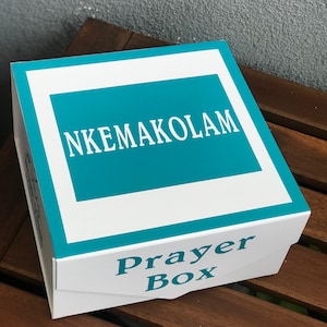 Personalized Prayer Box Prayer Gift Box Prayer Personalized