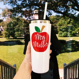 Personalized Teacher Tumbler / Teacher Tumbler /Teacher Christmas Gift / Teacher Travel Mug /Teacher Gift / Teacher Coffee Mug / Teacher Mug