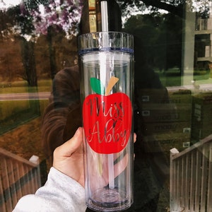 Personalized Teacher Tumbler / Teacher Tumbler /Teacher Christmas Gift / Teacher Travel Mug /Teacher Gift / Teacher Coffee Mug / Teacher Mug