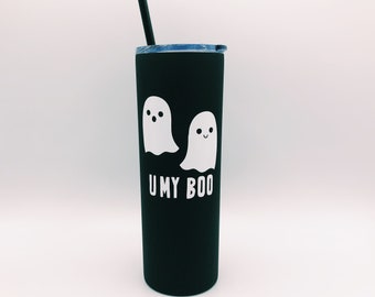 Kubek jesienny / Kubek U My Boo / Kubek You My Boo / Kubek Halloween / Kubek podróżny jesienny / Kubek podróżny Halloween / Kubek jesienny / Kubek Halloween