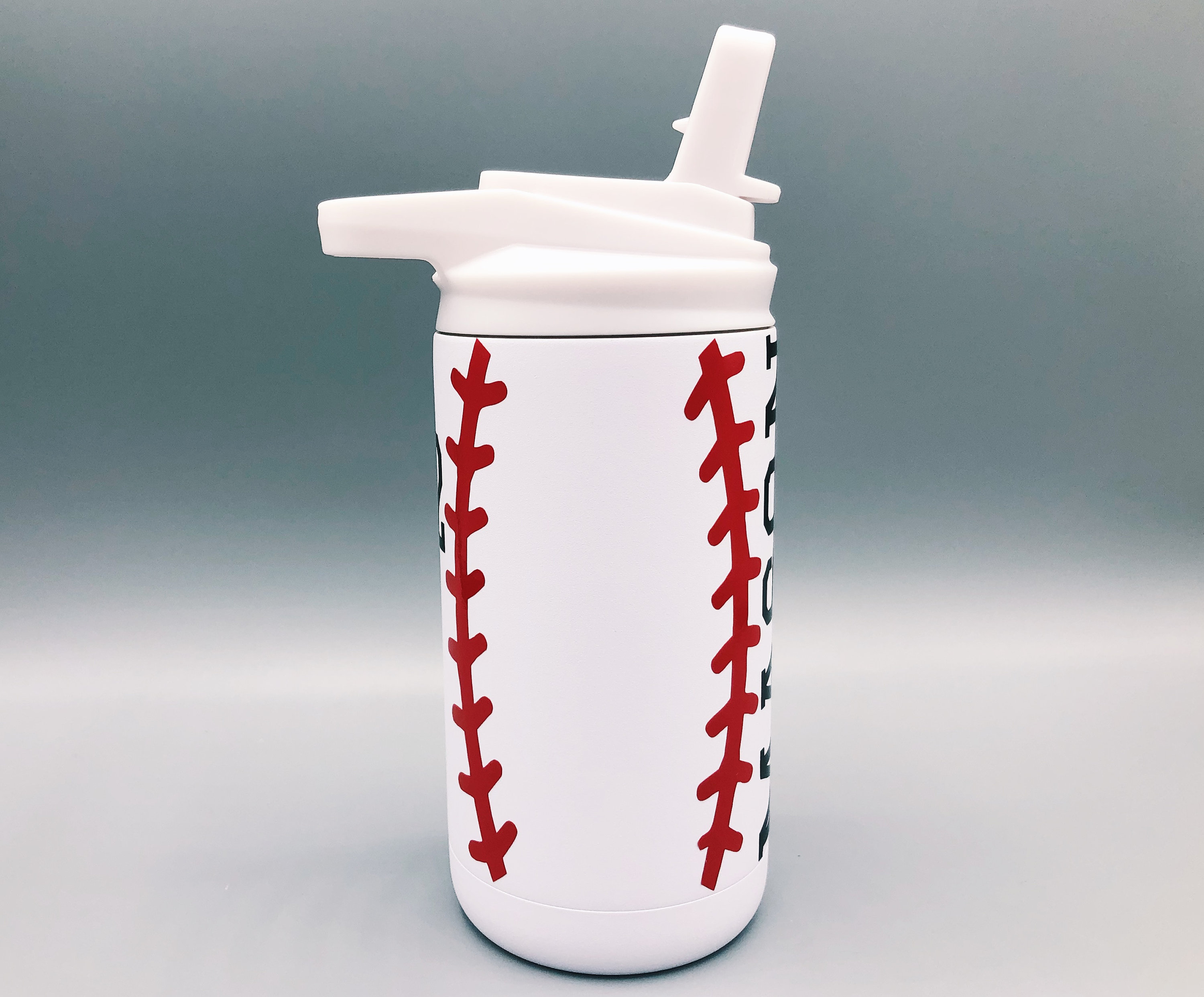Baseball Water Bottle / Kids Baseball Tumbler / Kids Baseball Etsy