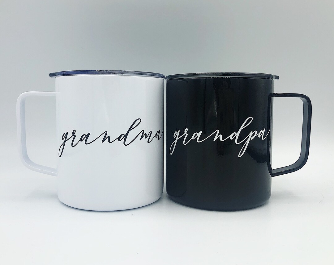 Grandma and Grandpa mug set /Personalized Grandma and Grandpa Mugs /Grandparents Gift /Grandma Gift /Grandpa Gift  /Grandma Mug /Grandpa Mug