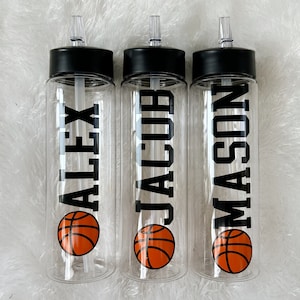 Basketball Water Bottle / Basketball Team Water Bottles / Basketball Team Gift / Basetball Party / Basketball Coach Gift / Basketball Gift