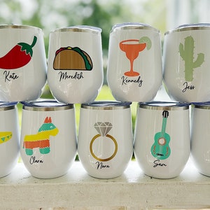 Mexico Bachelorette Party / Final Fiesta Bachelorette Party / Fiesta Themed Bachelorette Party /  Mexico Bachelorette Party Tumblers