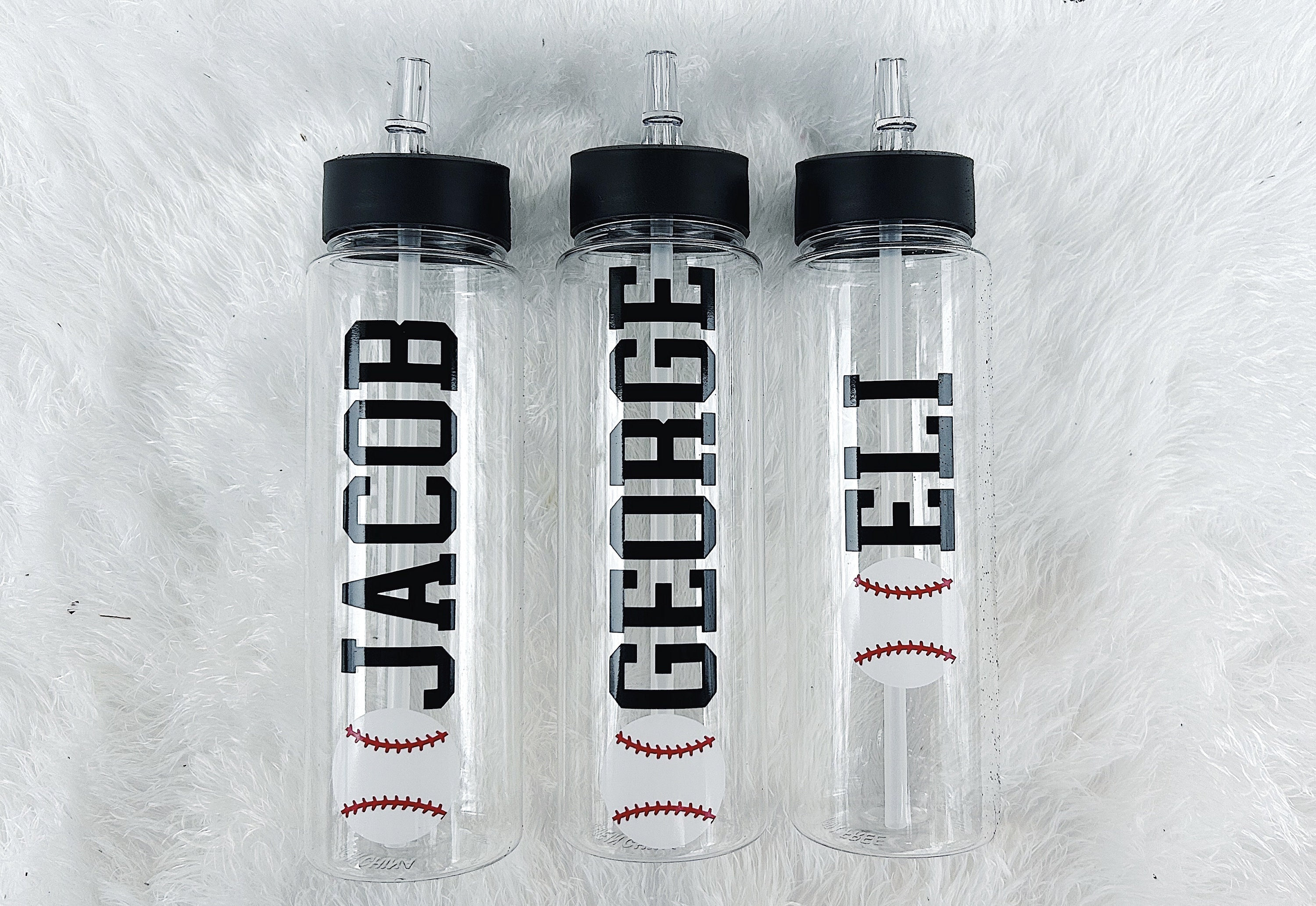 Baseball Water Bottle / Baseball Team Water Bottles / Baseball Team Gift / Baseball Party / Baseball Coach Gift / Baseball Gift