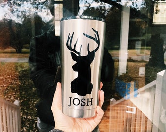 Deer Hunter Gift / Deer Hunting Gift / Father’s Day Tumbler / Hunter Gift / Hunter tumbler / Deer Hunter Mug / Hunter Mug /