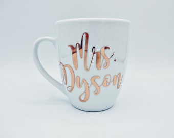 Bride Mug / Bride Gift / Bride Coffee Mug / Personalized Bride Mug / Engagement Gift / Wedding planning mug / Personalized Wedding Mug /