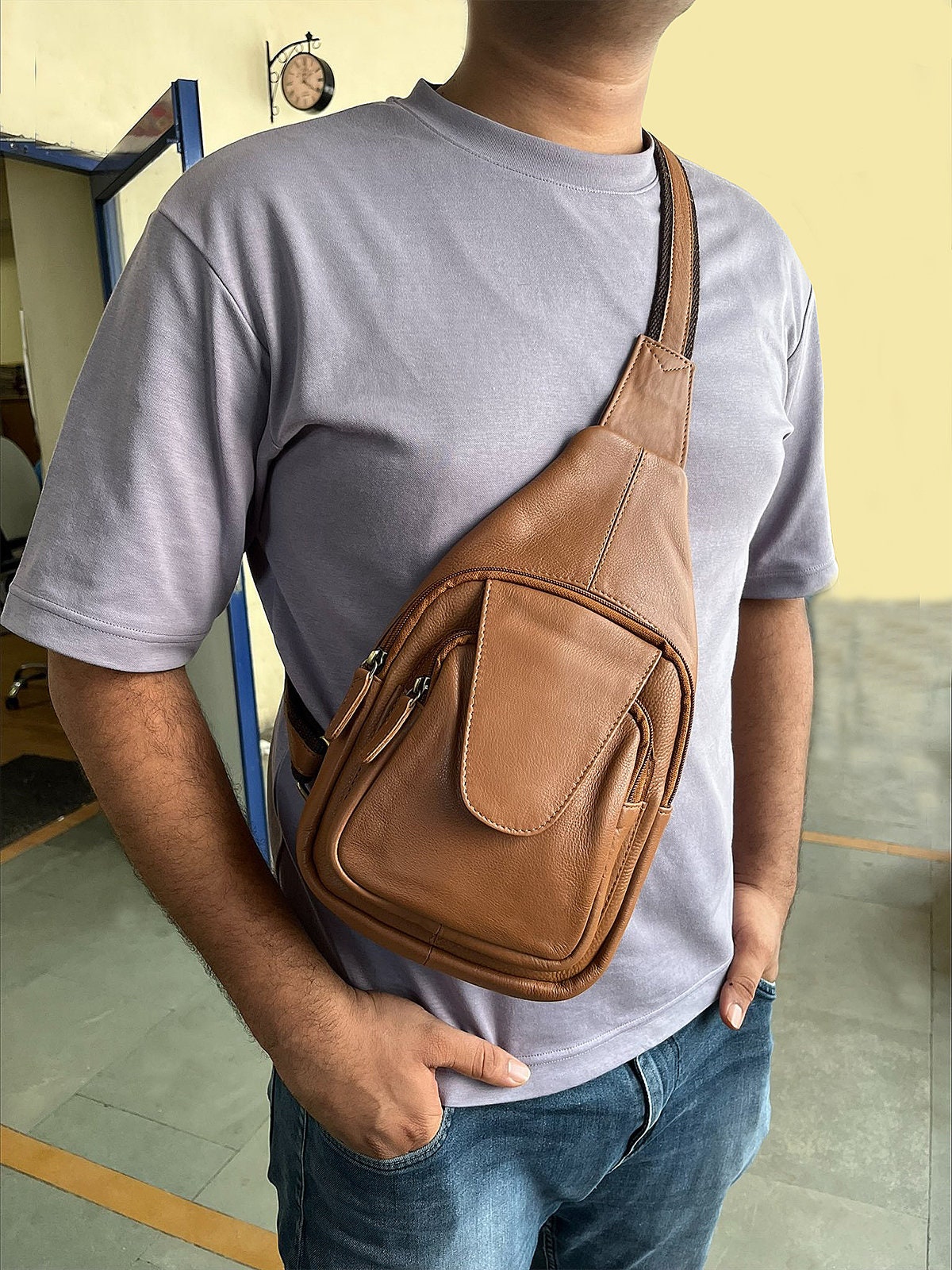 Men's Crossbody, Sling & Shoulder Bags Collection for Men