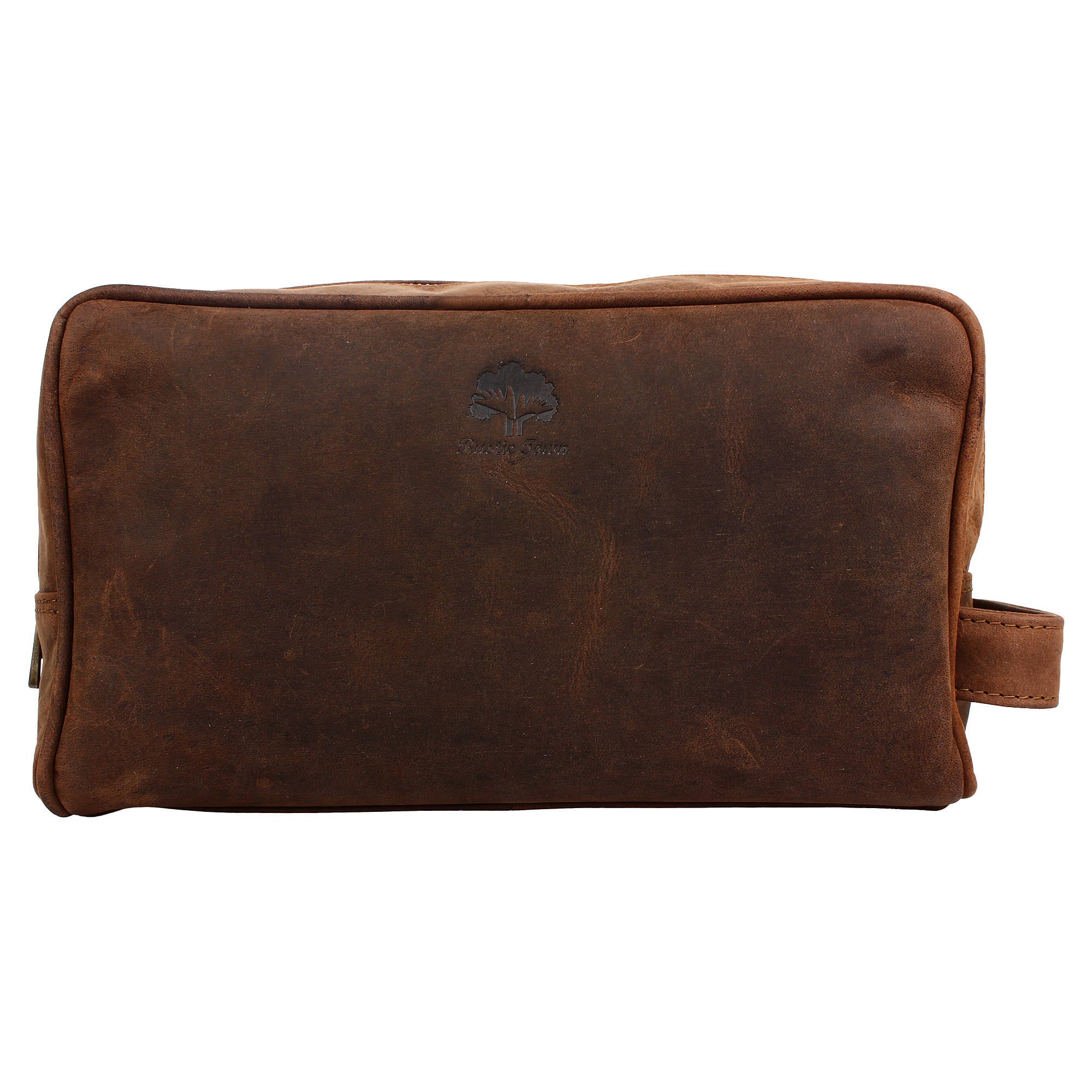 Handmade Leather Toiletry bag leather cosmetic bag dopp kit Etsy