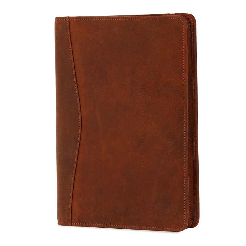Leather Business Padfolio Leather Portfolio Professional Etsy