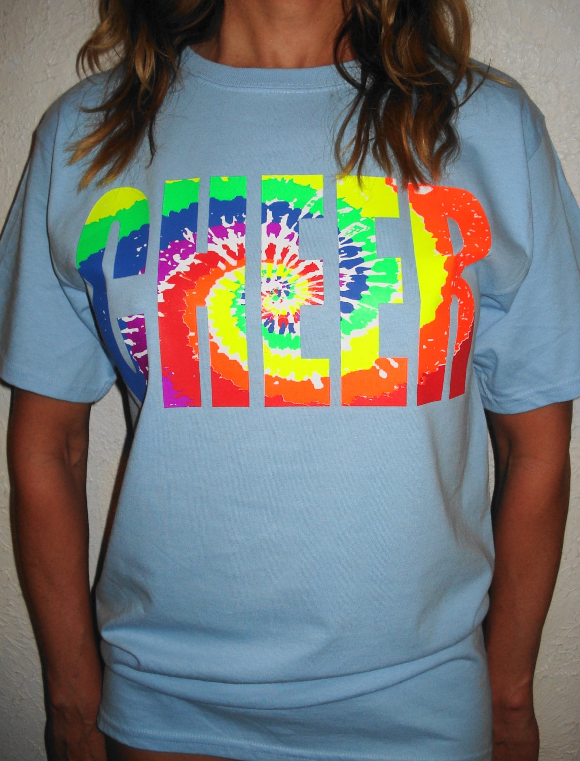 Cheerleading Tshirts Tye Dye Cheer Shirts Dance Cheer Etsy