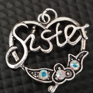 Tibetan Silver Sister Pendant