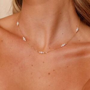 Emeline Pearl Necklace