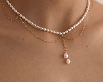 Evangeline Pearl Necklace