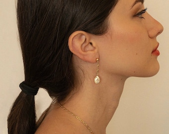 Lana Pearl Earrings