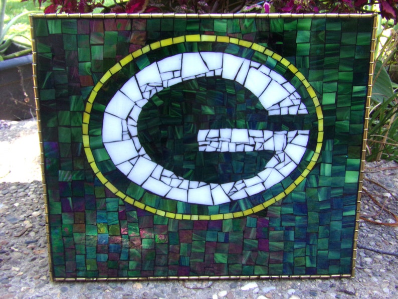 Sports Logo Stained Glass Original Art Etsy