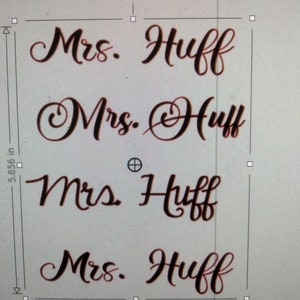 Huff In Cursive Hey Dude Wedding Custom Shoes - Etsy