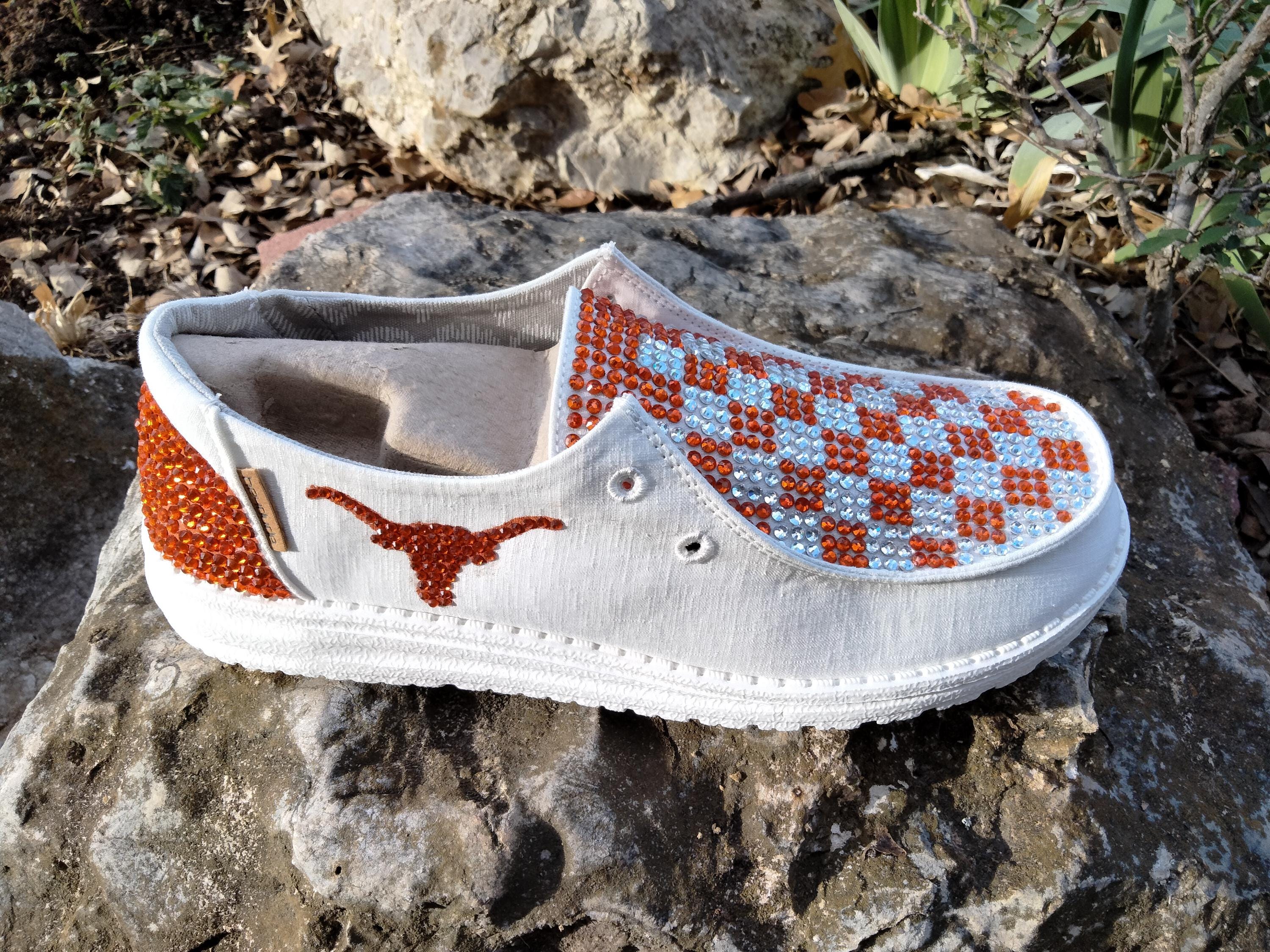 Bling University of Texas Longhorn Hey Dudes