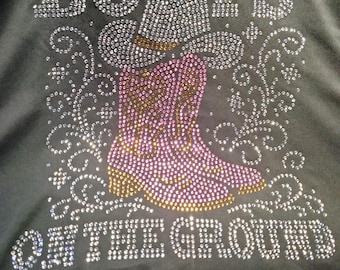 Bling Boots on the Ground
