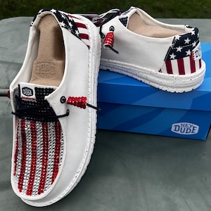 American Flag Hey Dudes