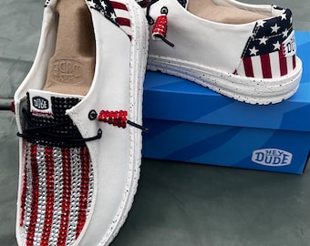 American Flag Hey Dudes