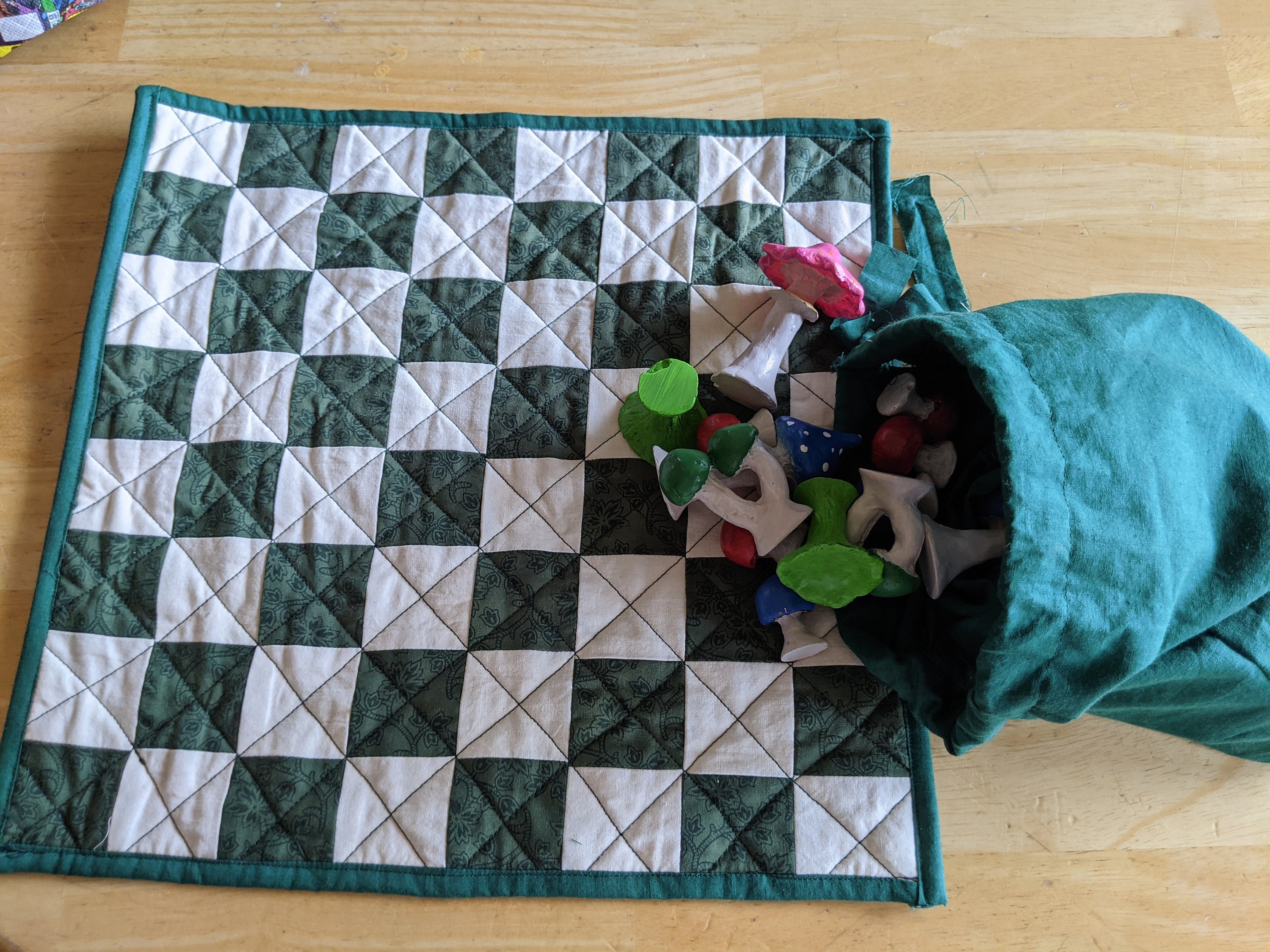 Quilted Game Board Etsy