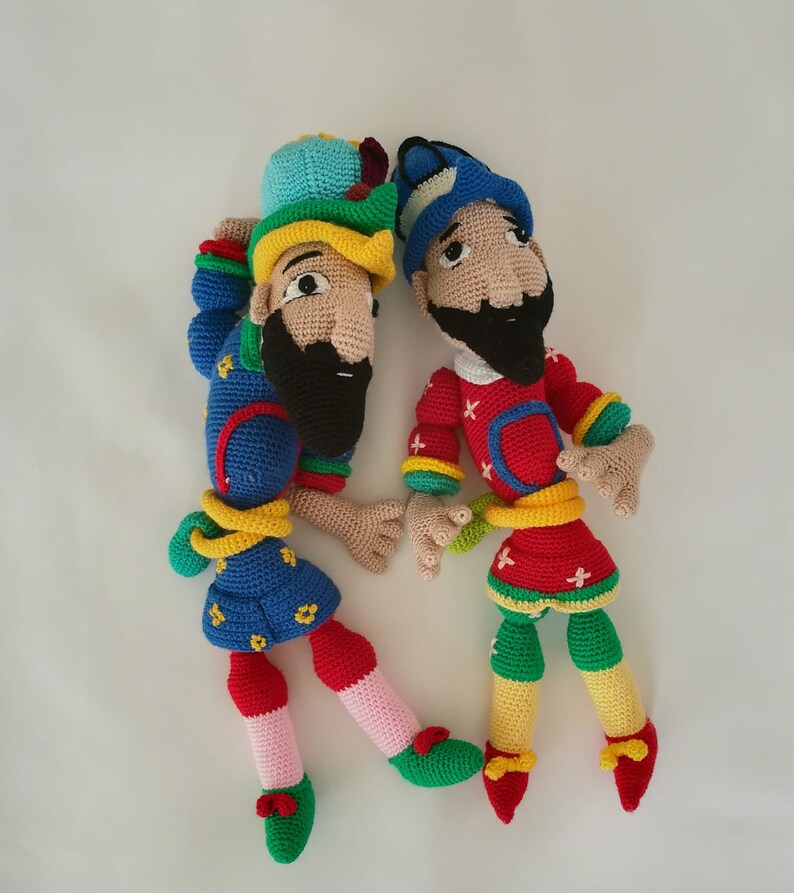 Karagoz and Hacivat Handmade Traditional Turkish Puppets Etsy