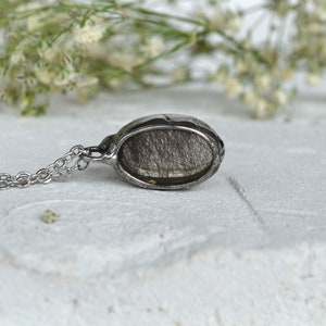 delicate RUTILATED QUARTZ,delicate necklace,quartz with rutile necklace,raw jewelry,magic amulet,dainty necklace,rutilated quartz necklace image 3