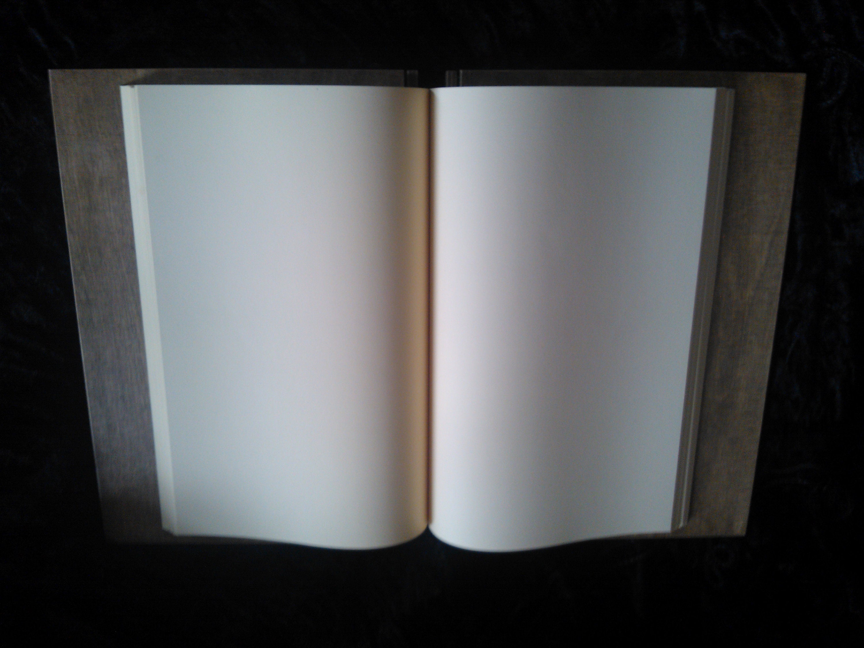 Book of Shadows, Handmade Wooden With Pagan Design and Blank Pages. - Etsy
