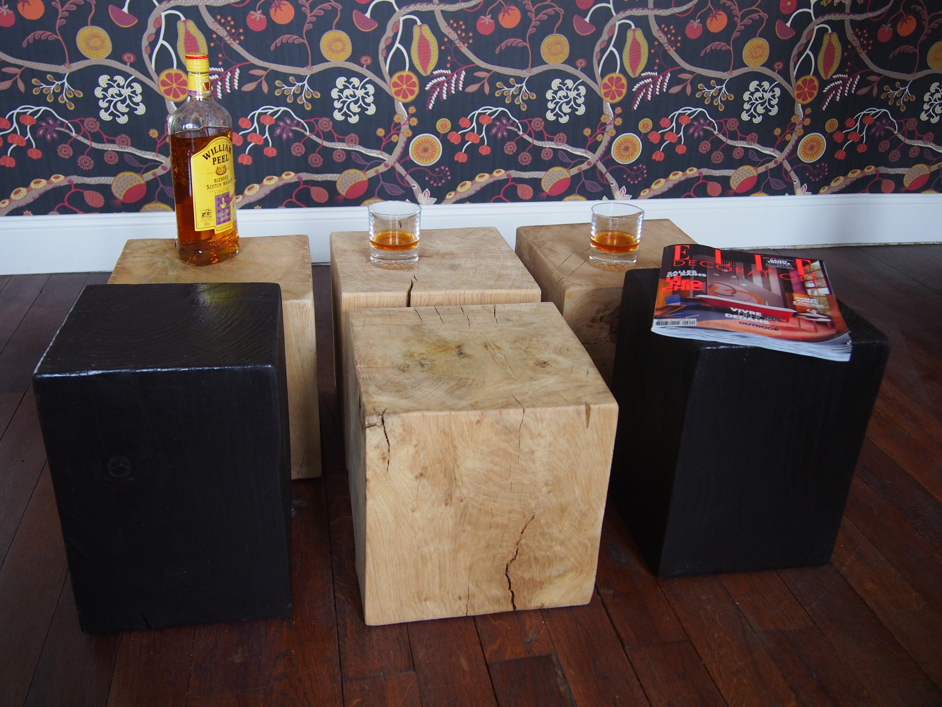 Table Basse bois, bouts