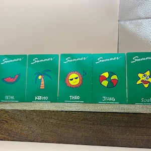 P1Harmony 2nd Photo Book Official Photo Cards