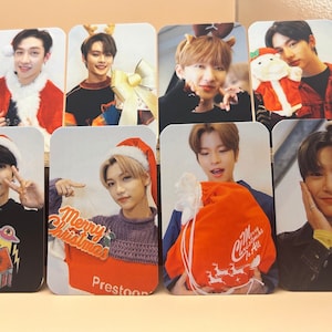 Cartões fotográficos não oficiais do Stray Kids Christmas 2019