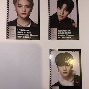Officiële fotokaarten Stray Kids