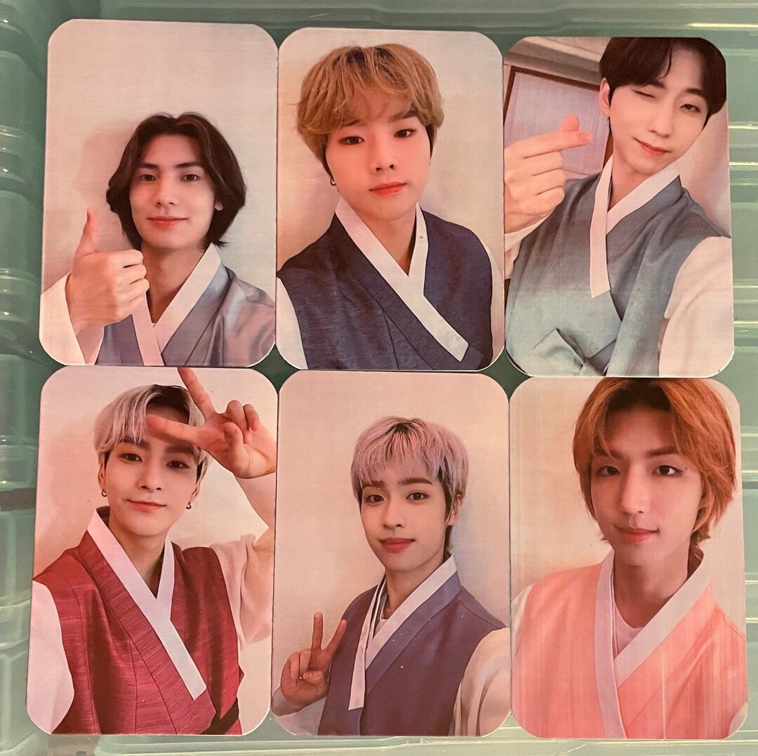 オドゥ トレカ xdinary heroes Xdinary Heroes - Lunar New Year Unofficial Photo Cards - Etsy