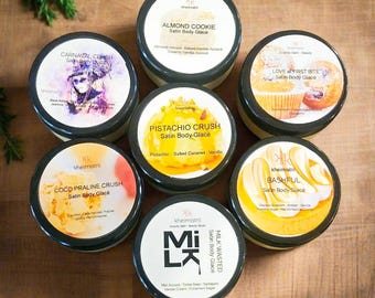 NEW! Fall Scents | Satin Body Glace | Body Glaze | Body Melt | Body Butter | Tattoo Balm | After Sun Balm | Eczema Balm | Body Balm
