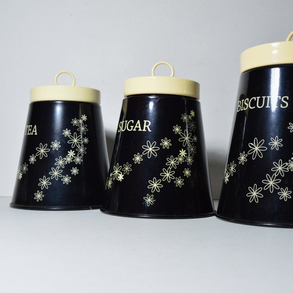 Vintage Canister Set Etsy