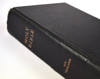 Vintage Holy Bible Holy Scriptures New Translation Vintage Religion Vintage Book Large Print