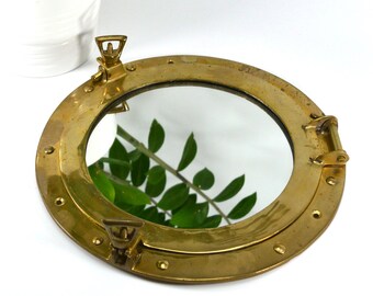 Vintage Porthole, Vintage Porthole Mirror, Bathroom Mirror