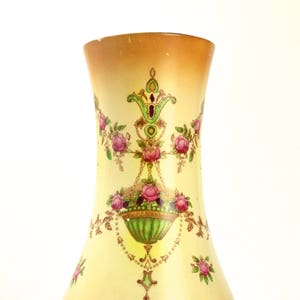 1911 Edwardian Fielding Crown Devon Vintage vaso Etna vaso Art Nouveau vaso Blush avorio vaso Vintage fiore vaso Vintage Home Decor