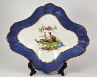 Vintage Blue Wedgwood Bowl, Vintage Decorative Bowl, Art Deco Bowl