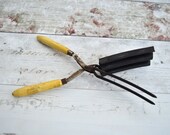 Vintage Crimping Tongs Hair Iron Crimping Iron Vintage Curling Tongs Vintage Hair Styling Vintage Hairdressing Vintage Housewares